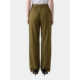 Editto wool trousers with belt