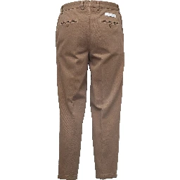 Pantaloni In Bull Di Cotone