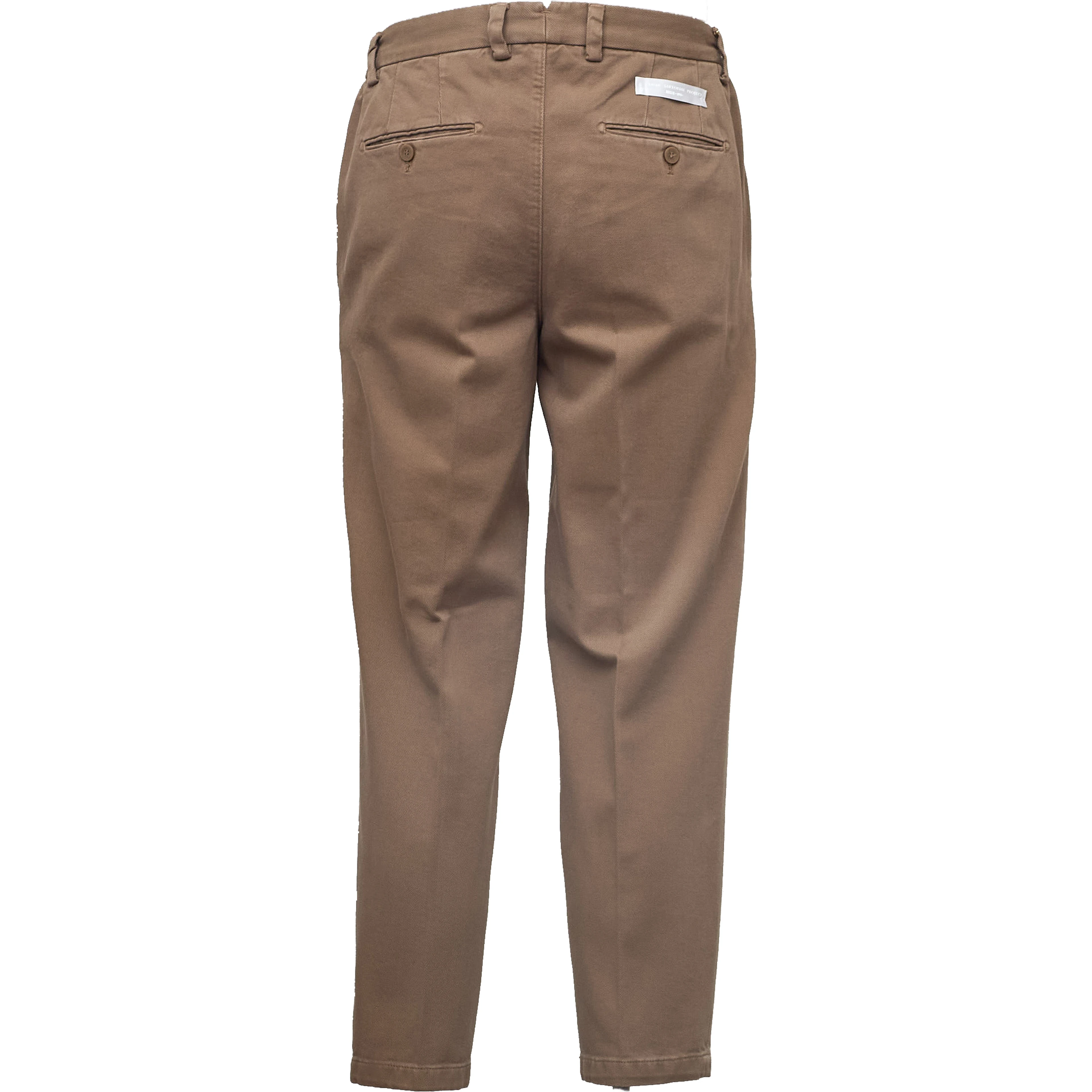 Pantaloni In Bull Di Cotone