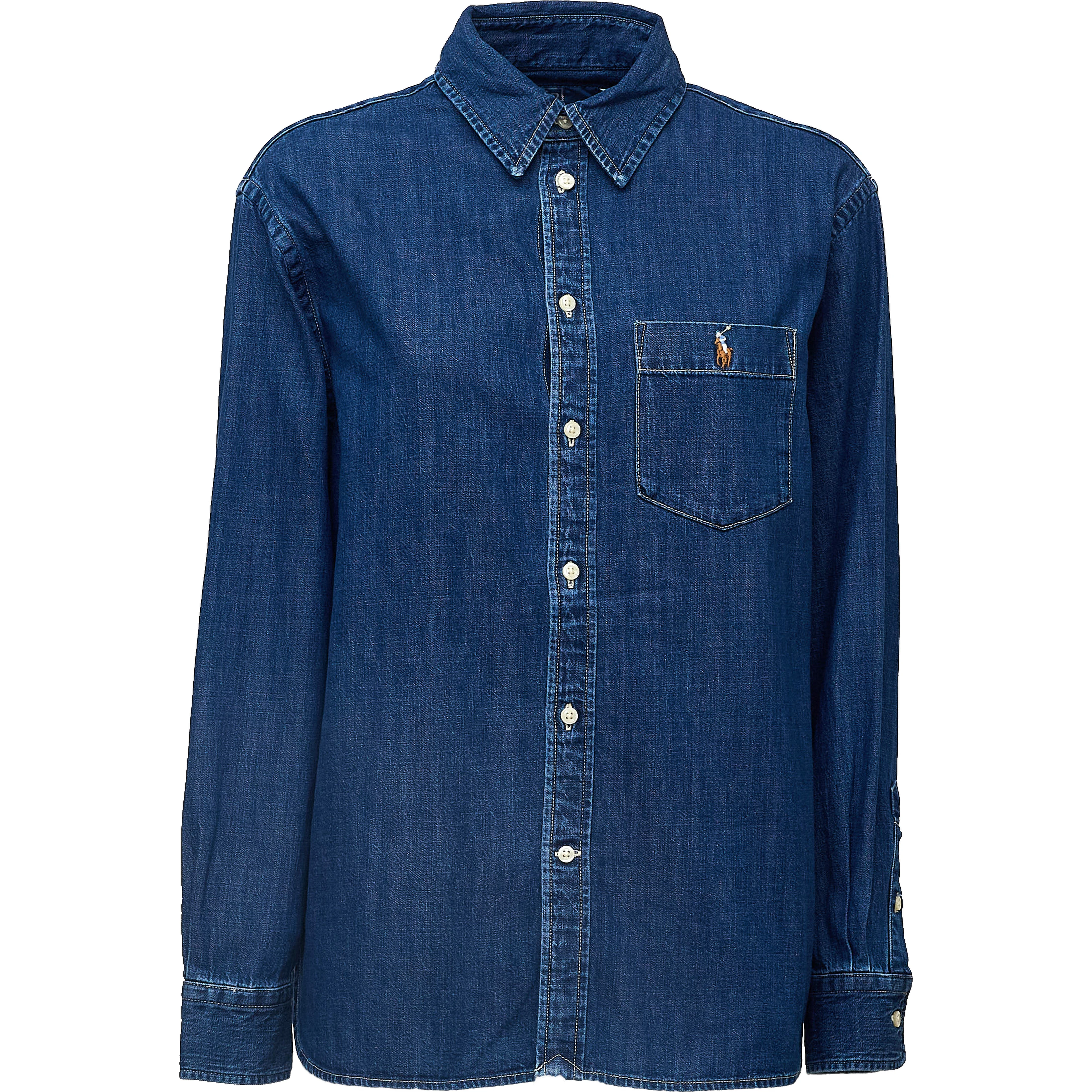 Woven Sport Shirt Denim