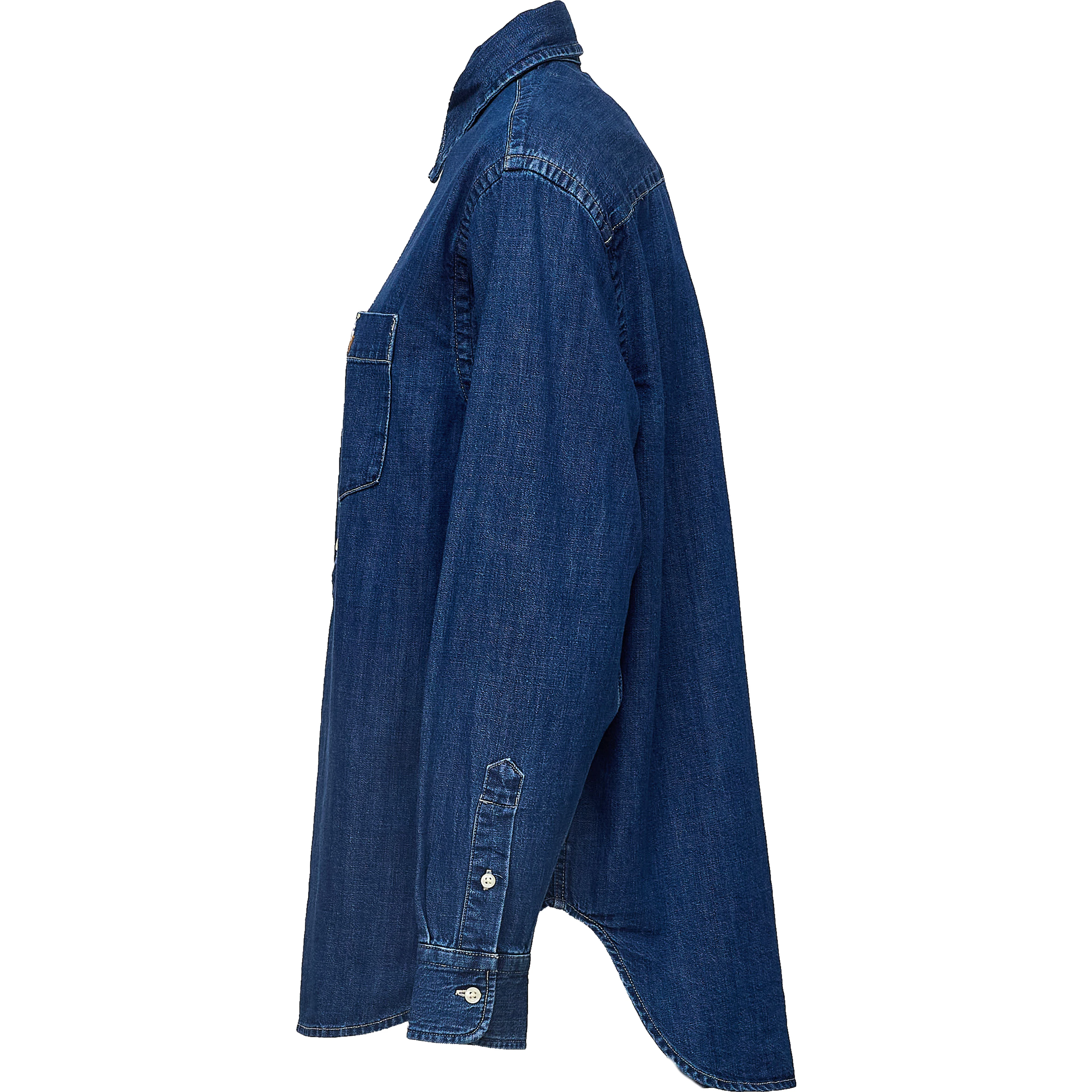 Woven Sport Shirt Denim