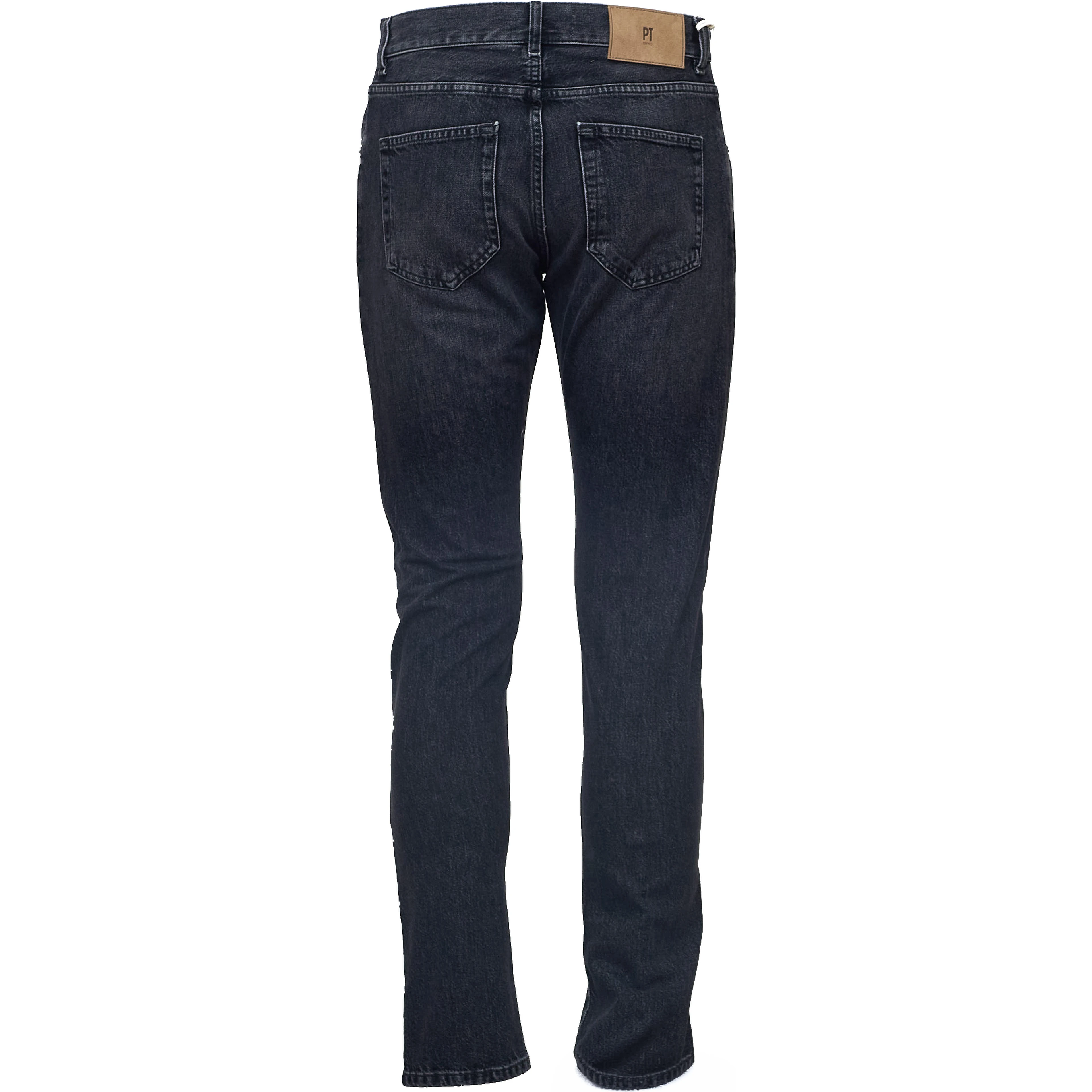 Jeans Breakbeat Zip Black Cotton Denim