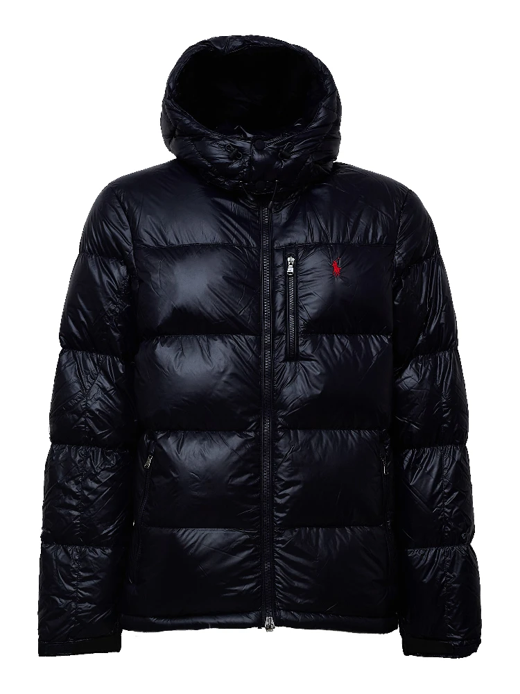 Glossy Insulated Bomber Jacket