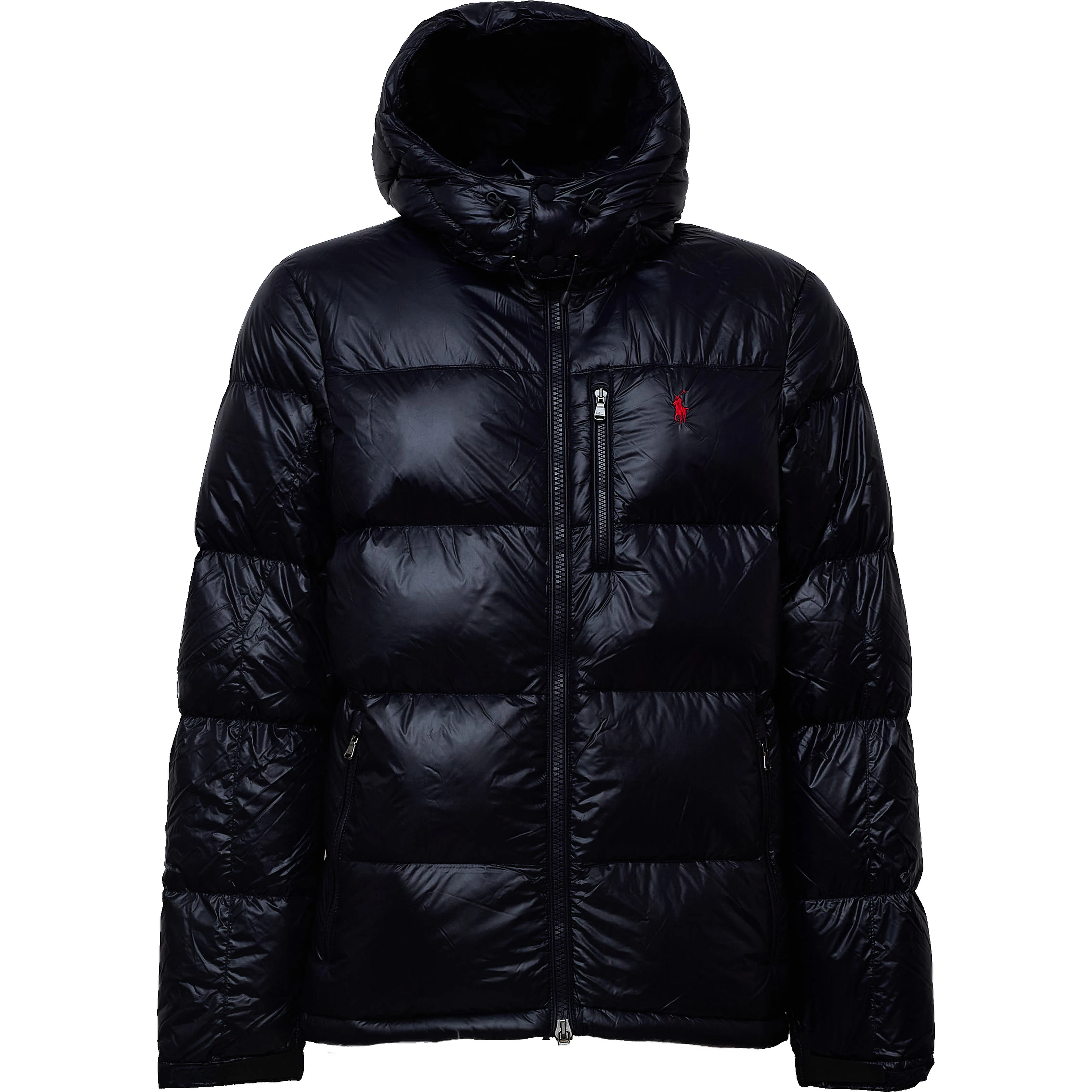 Glossy Insulated Bomber Jacket