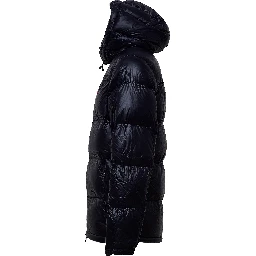 Glossy Insulated Bomber Jacket