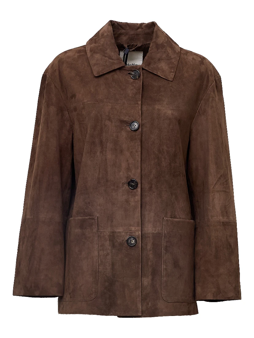 Giacca In Pelle Astrale Lamb Suede