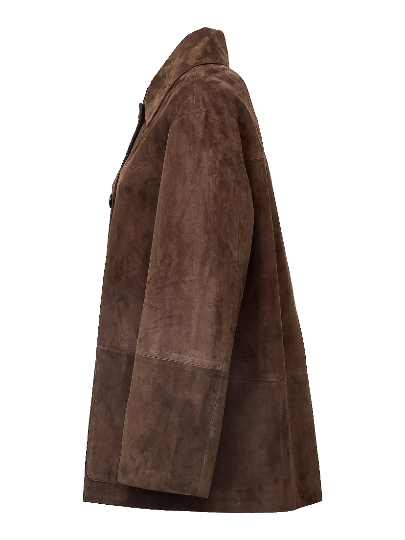 Giacca In Pelle Astrale Lamb Suede