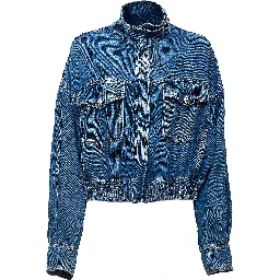 Giacca Bussola In Denim