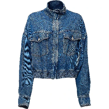 Giacca Bussola In Denim