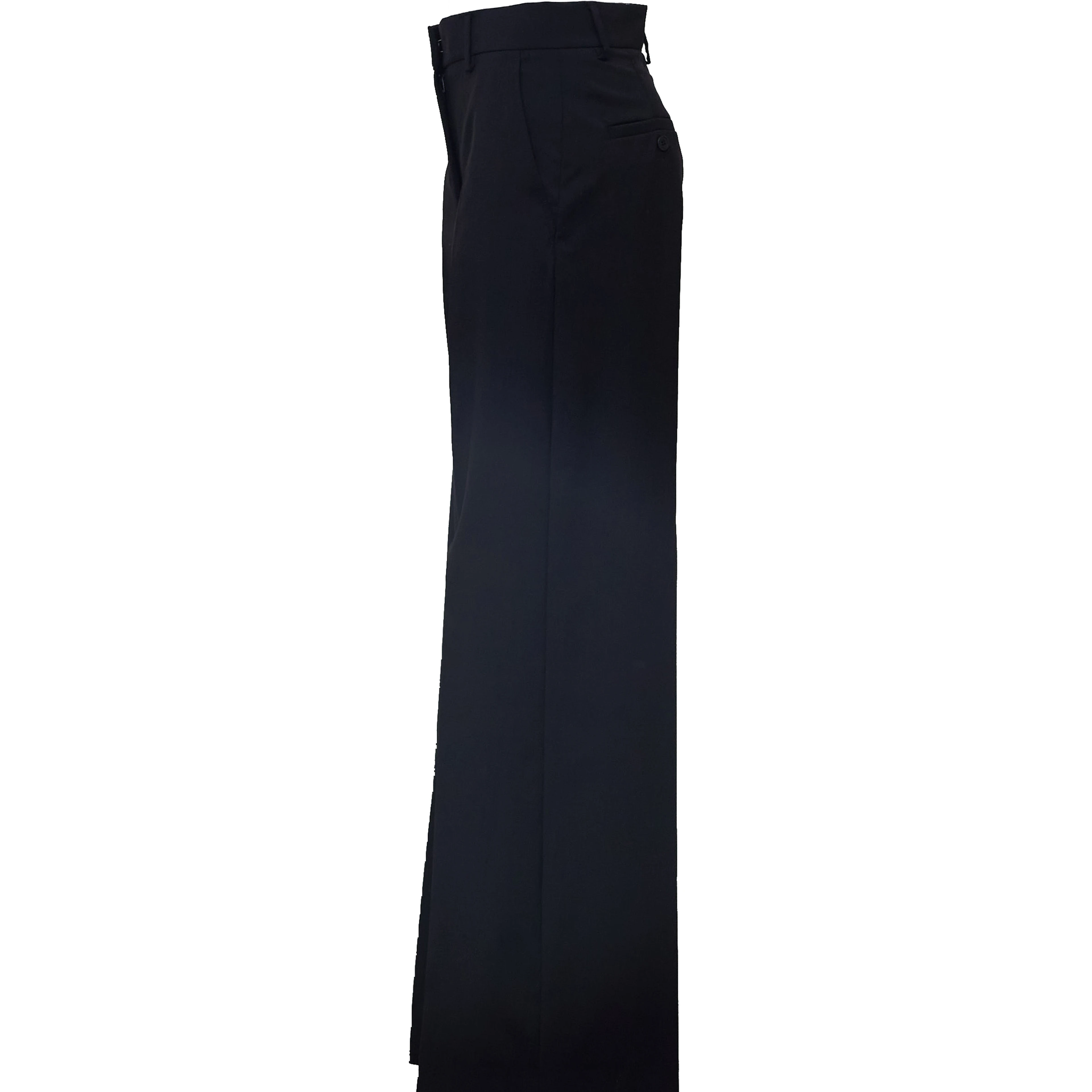 Pantaloni Lunghi Visivo Tela Pura Lana Natural Stetch