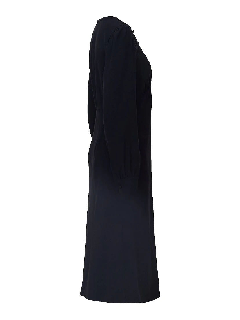Abito Con Inserto In Pizzo