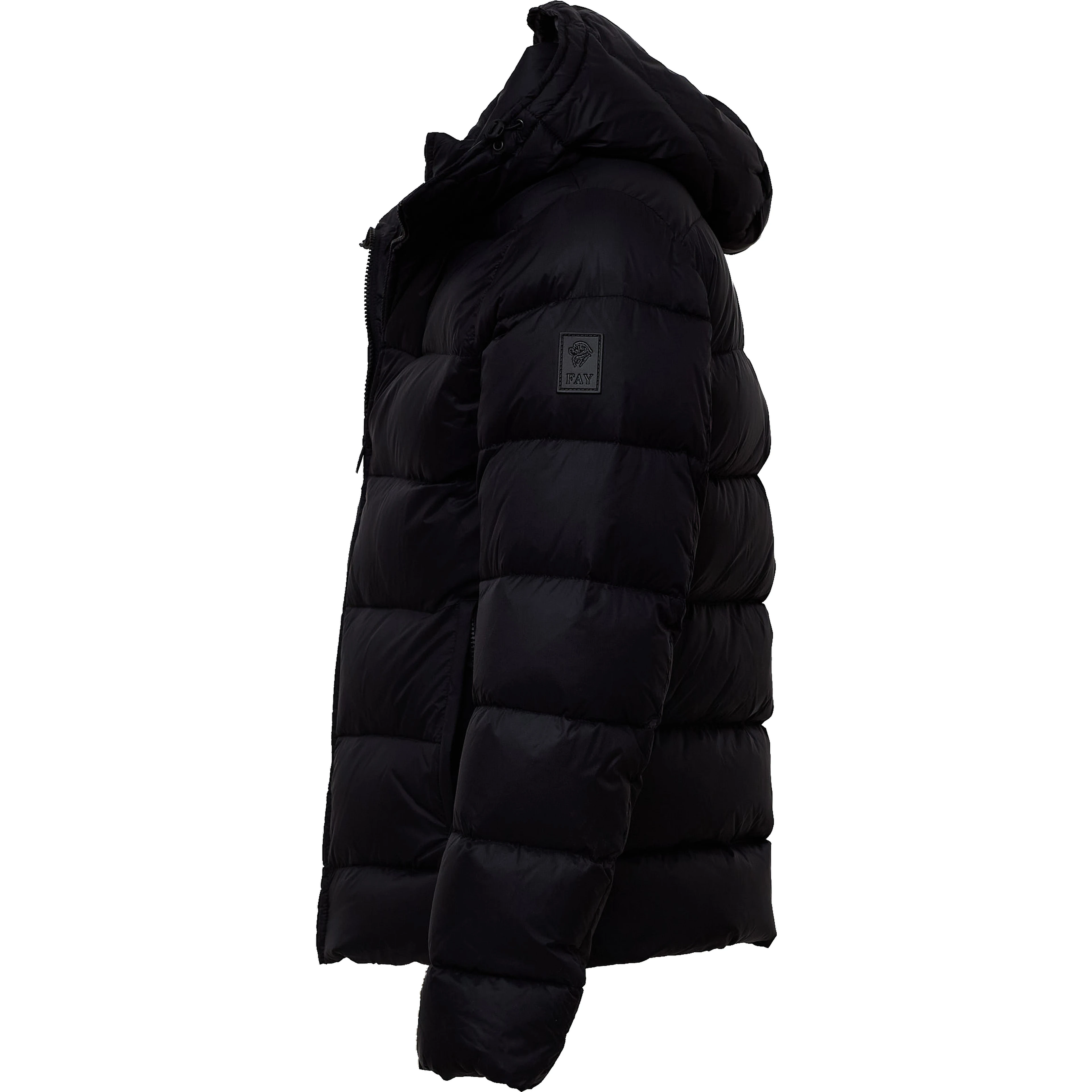Piumino Double Front Cappuccio