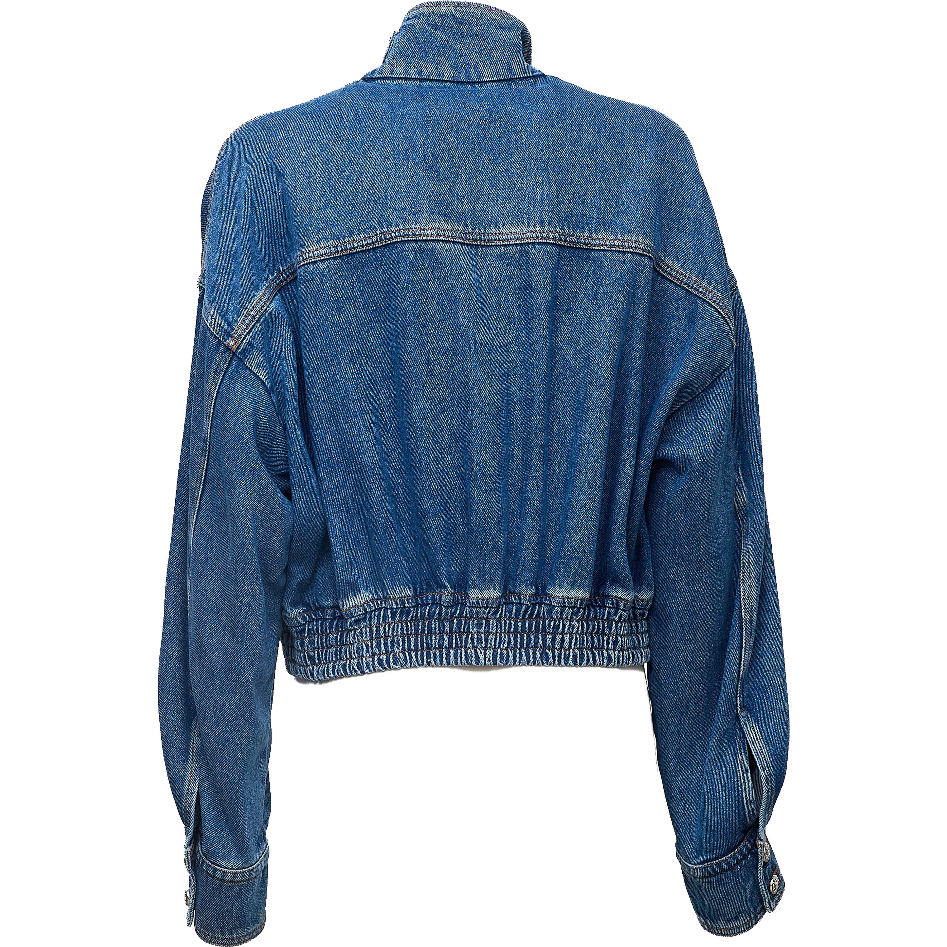 Giacca Bussola In Denim