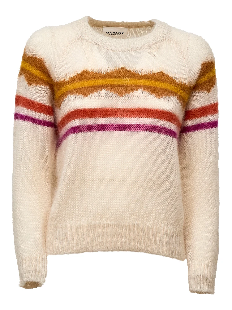 Monette Graphic Brushed Pullover
