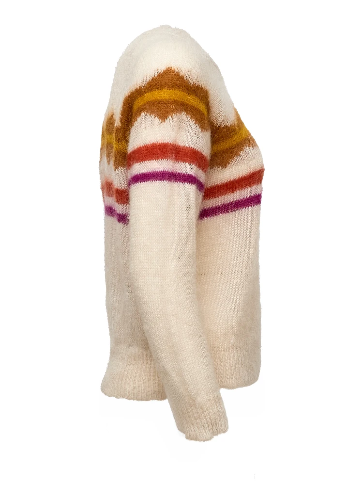 Monette Graphic Brushed Pullover alternative