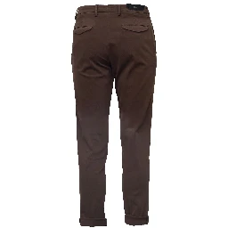 Pantaloni In Raso Cotone