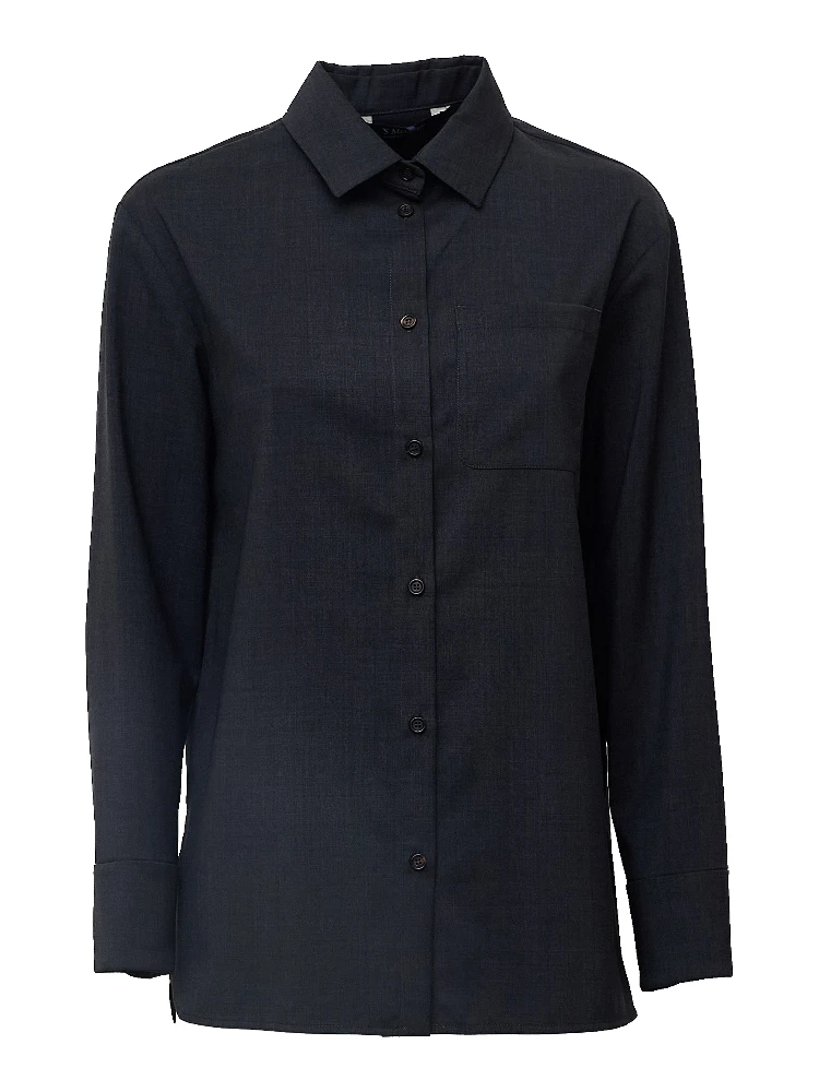 Camicia Opera In Pura Lana Natural