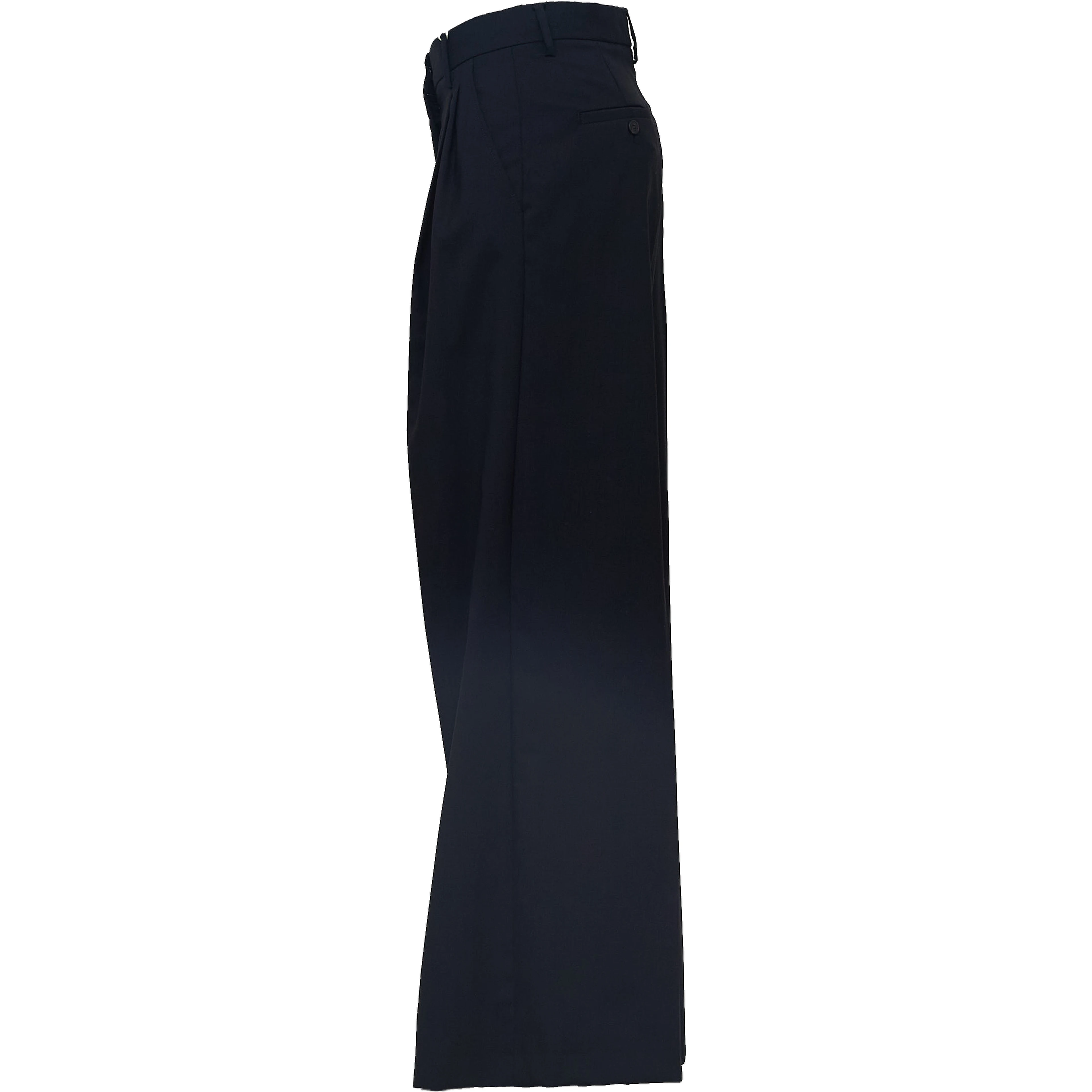 Pantaloni Lunghi Ovvio Tela Tropical Pura Lana