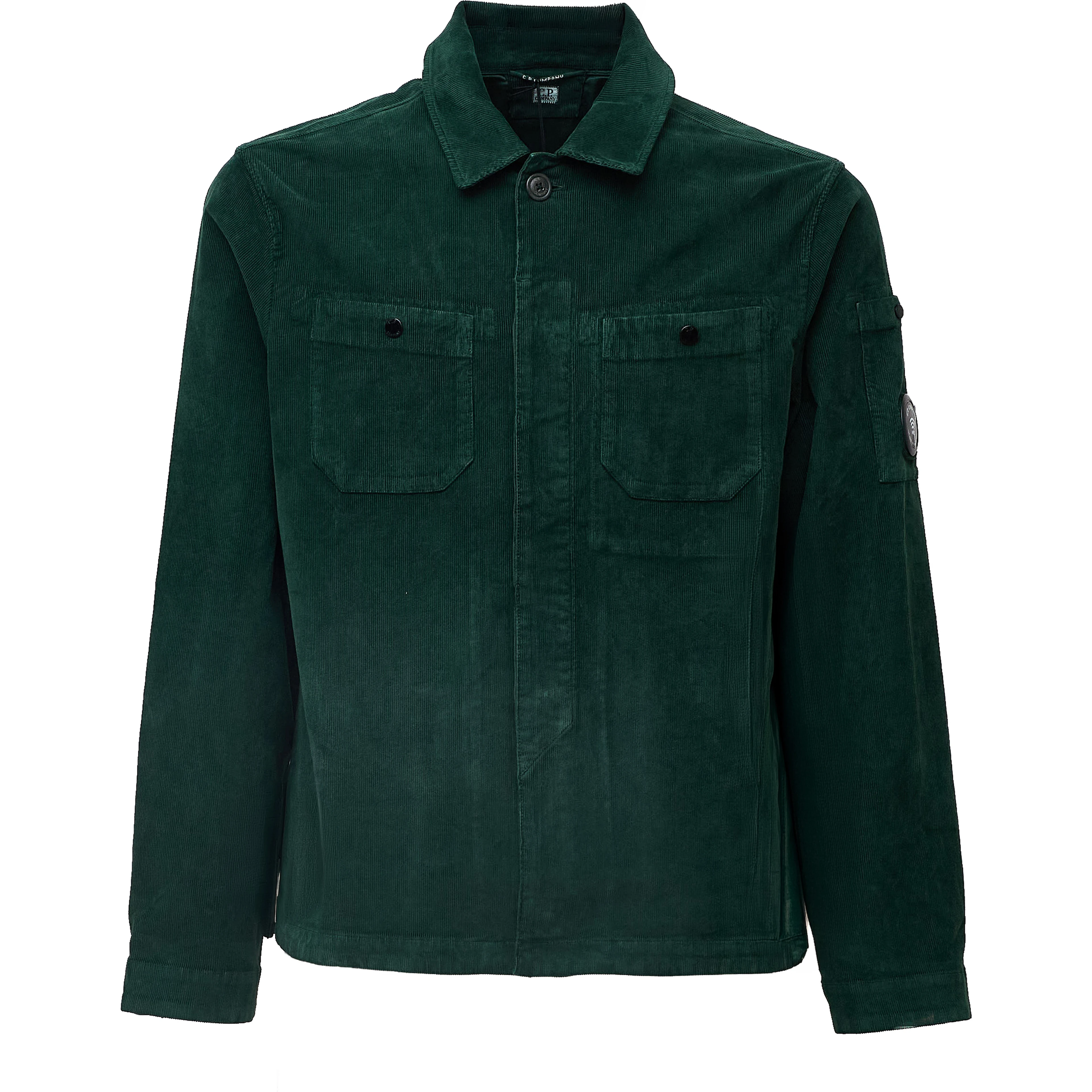 Corduroy Button Lens Overshirt