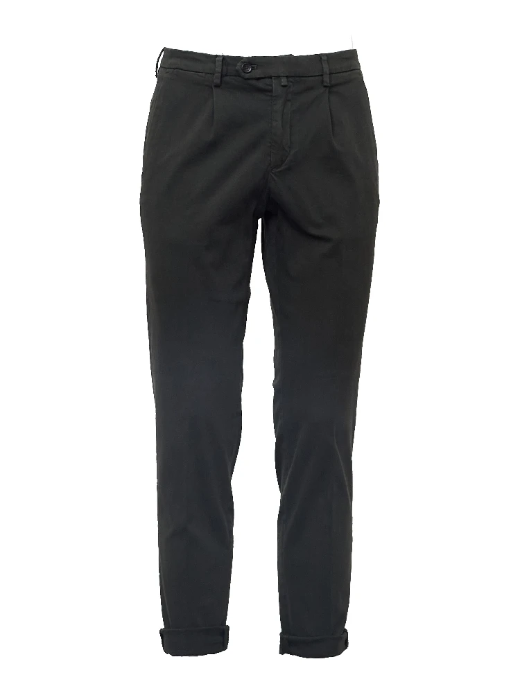 Pantaloni In Raso Cotone