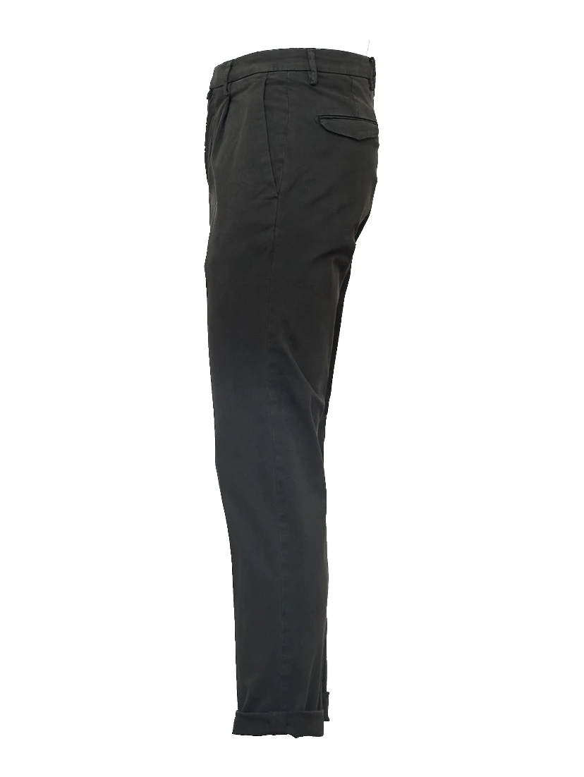 Pantaloni In Raso Cotone