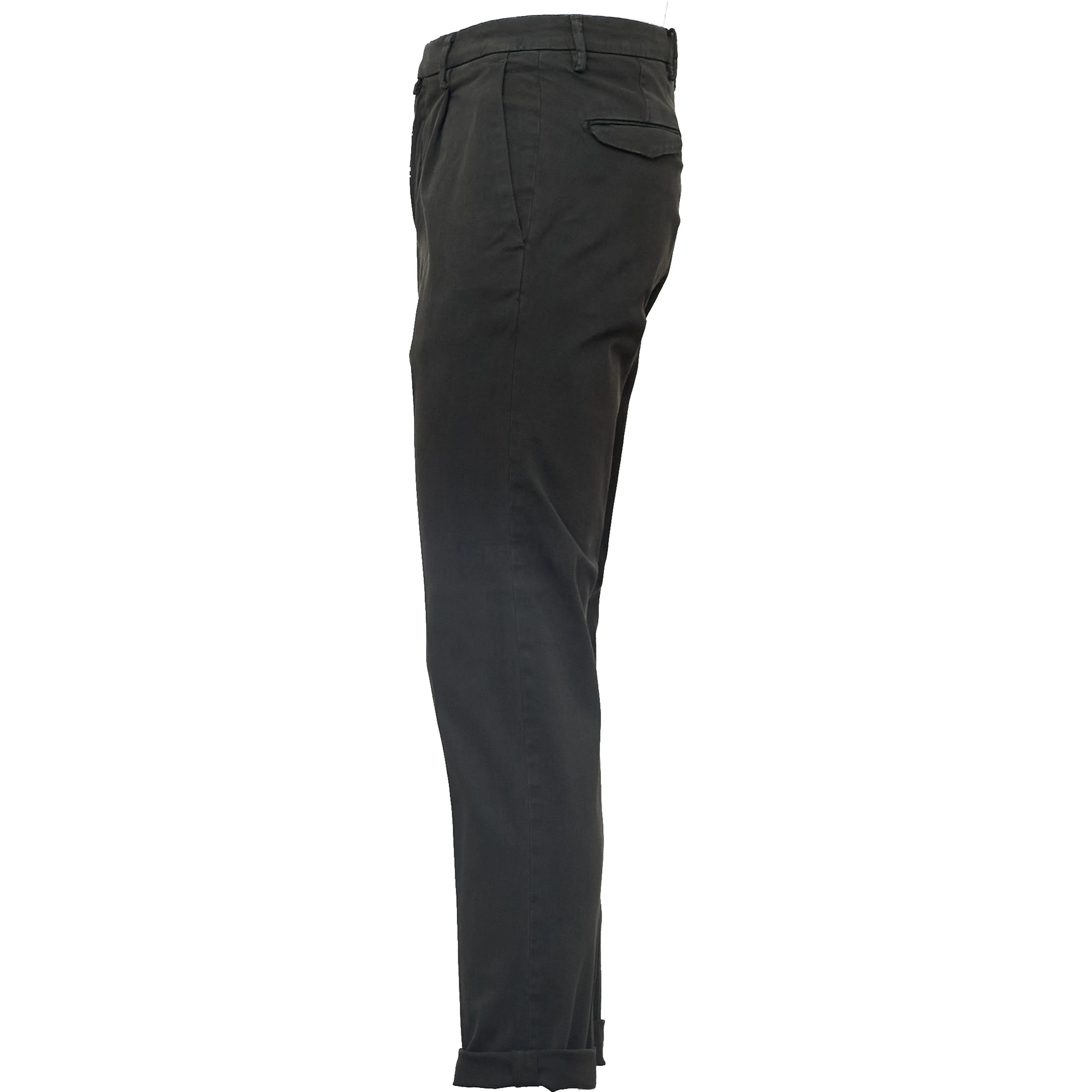 Pantaloni In Raso Cotone
