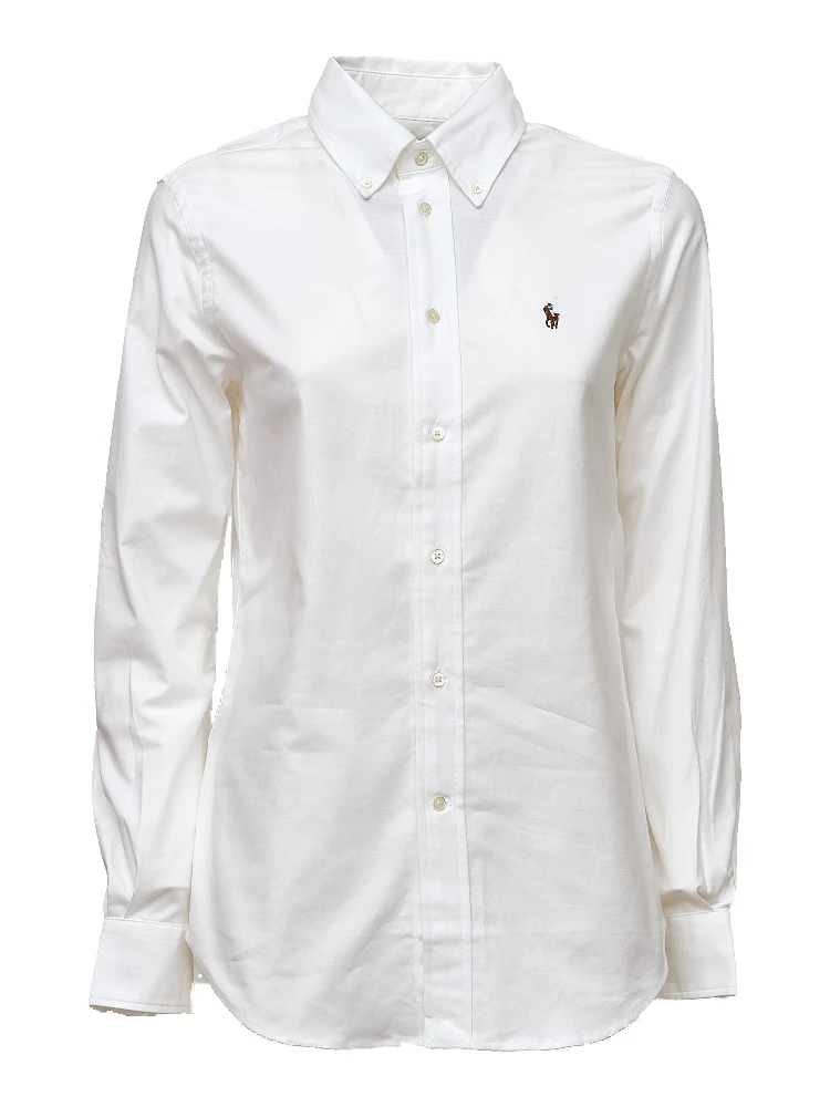 Shirt 40/1 Stretch Oxford Long Sleeve Button Front