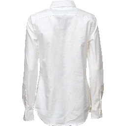 Shirt 40/1 Stretch Oxford Long Sleeve Button Front