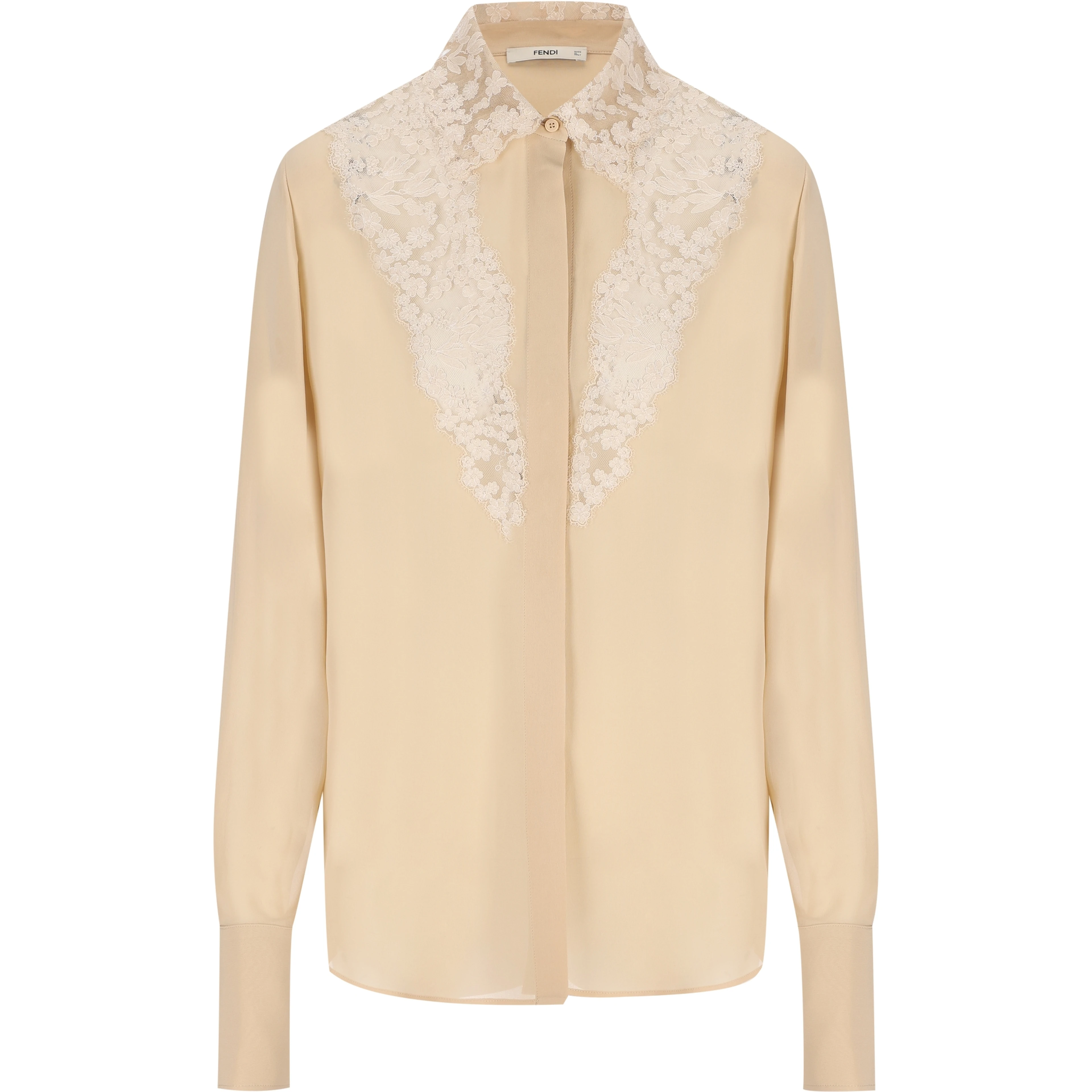 Fendi Shirts Beige