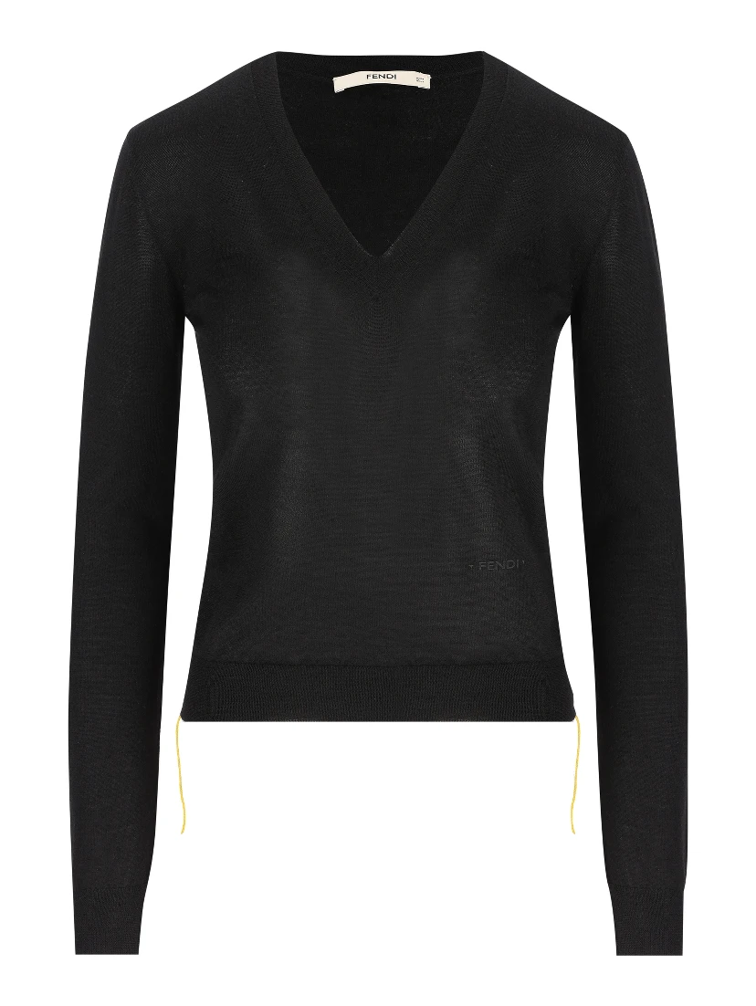 Fendi Sweaters Black