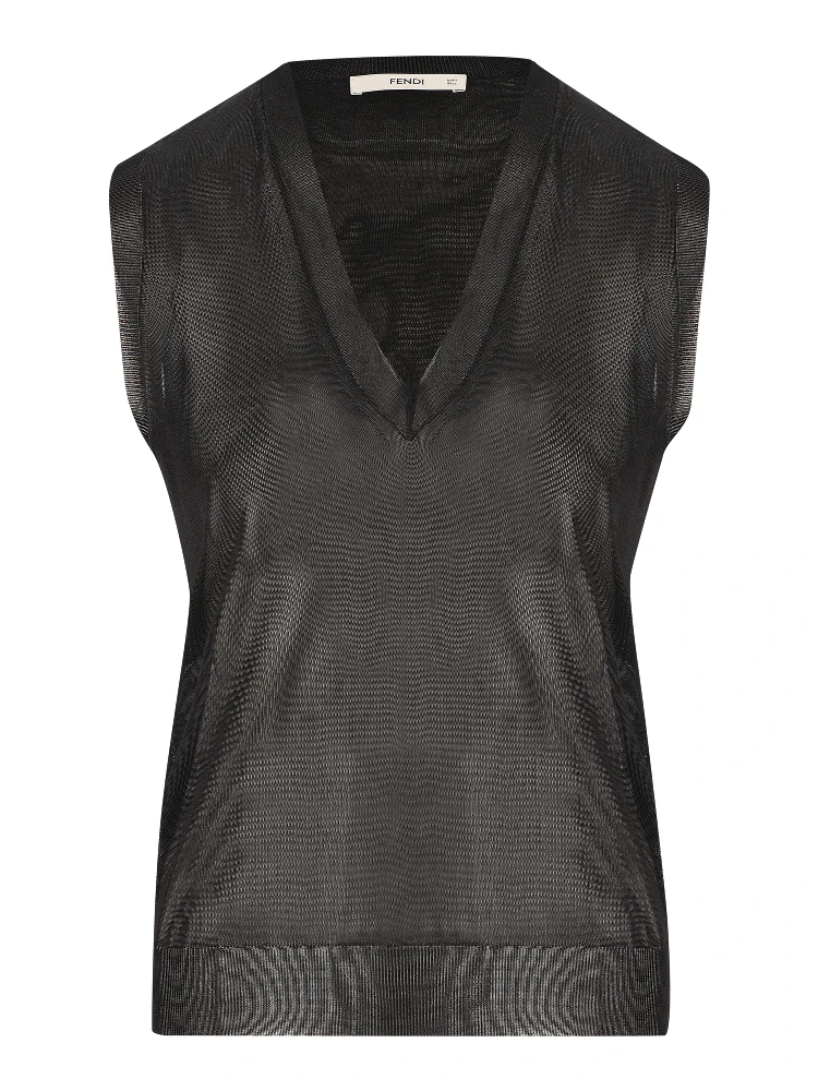 Fendi Top Black