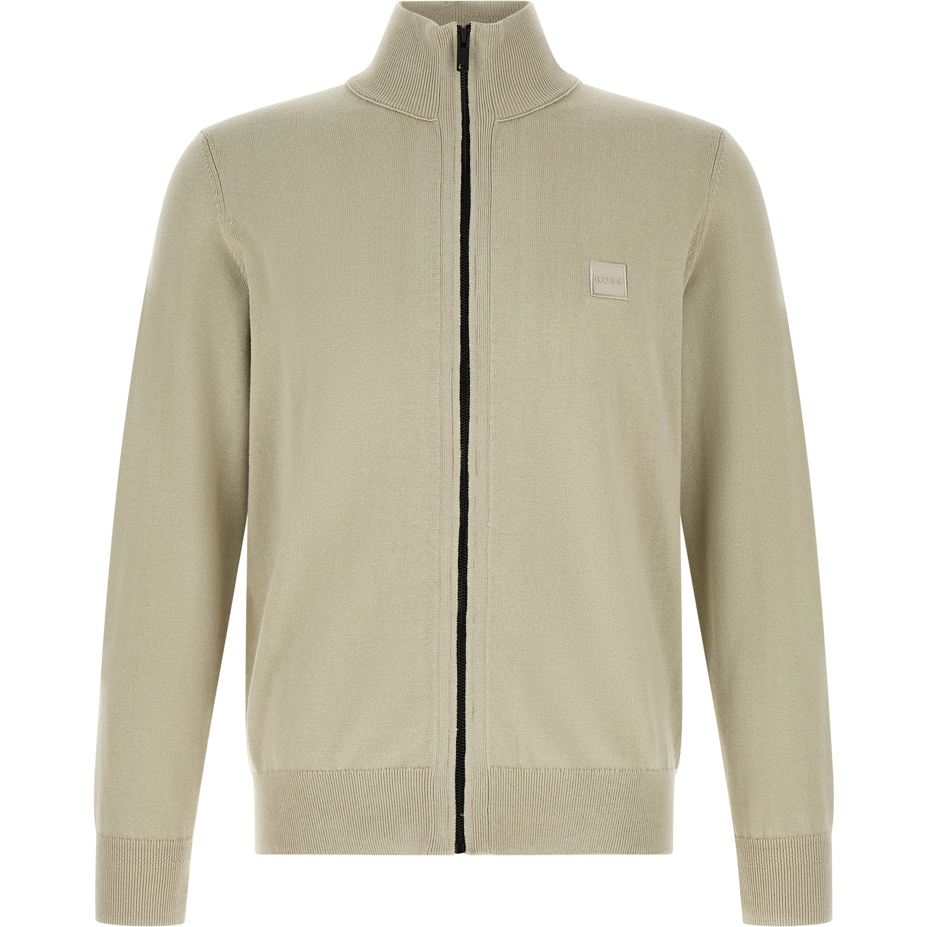 Beige Cotton Cardigan