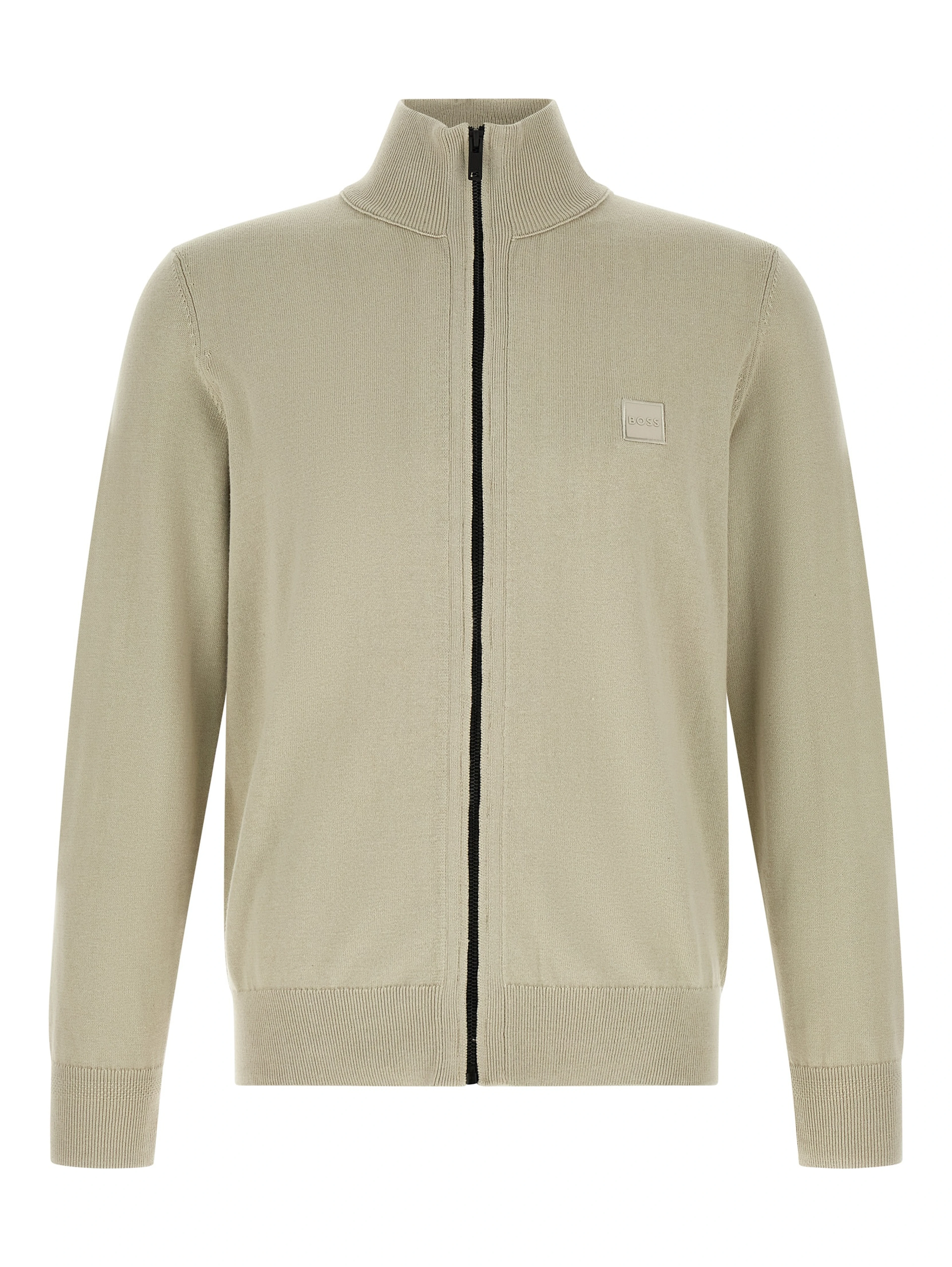Beige Cotton Cardigan
