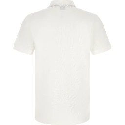 White Cotton Polo Shirt