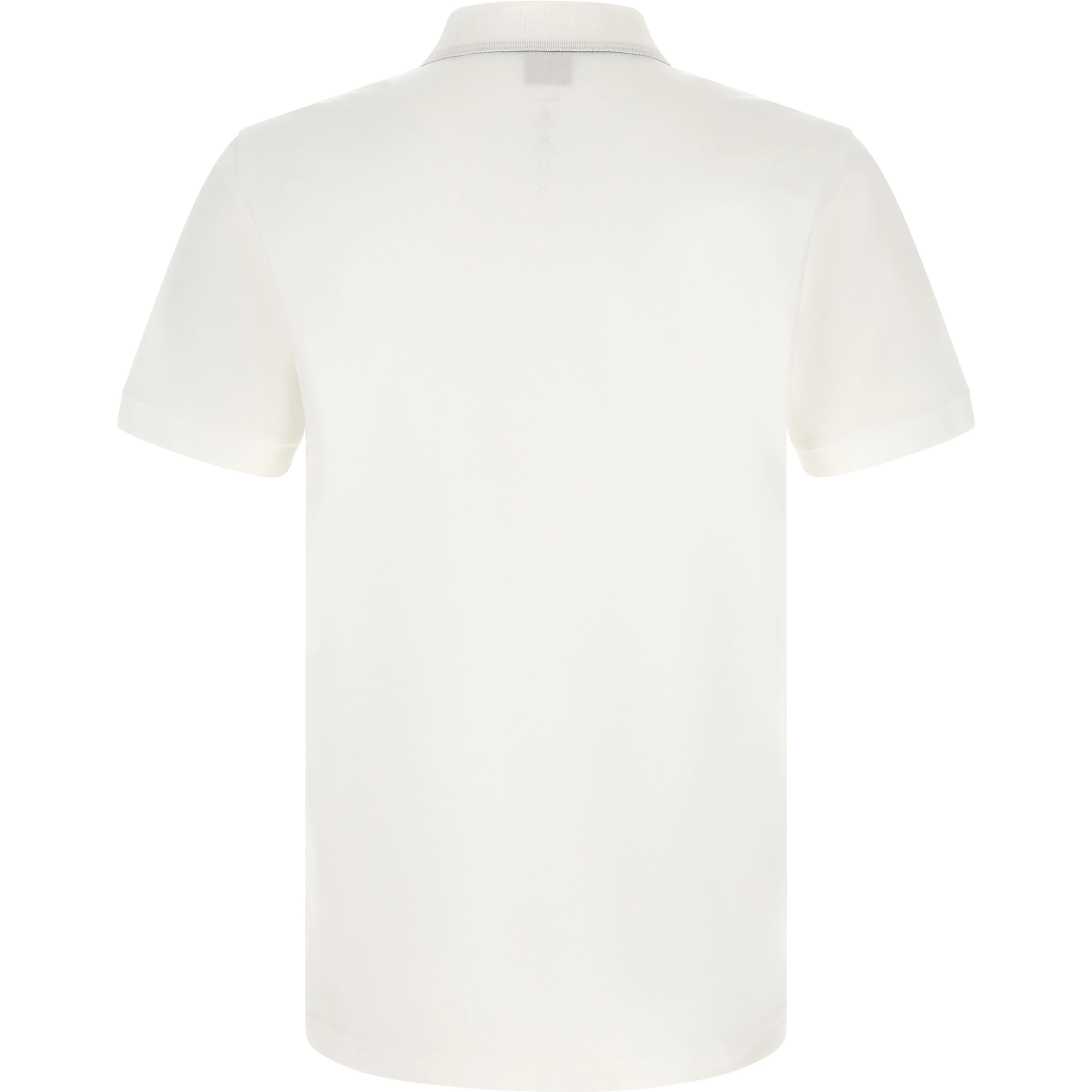 White Cotton Polo Shirt