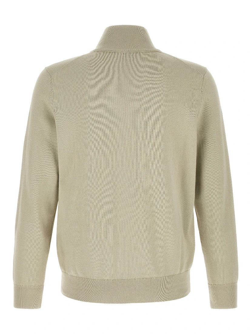 Beige Cotton Cardigan