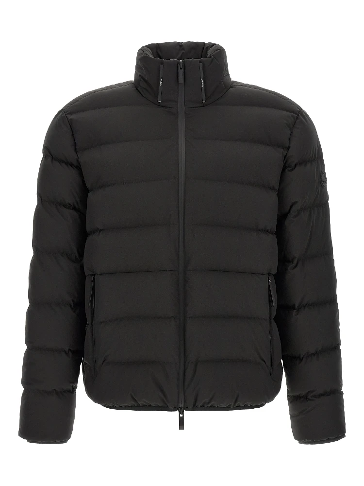 Black Polyester Full-Length Jacket alternative