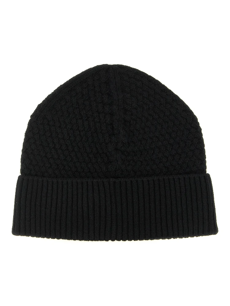 Black Leather Beanie alternative