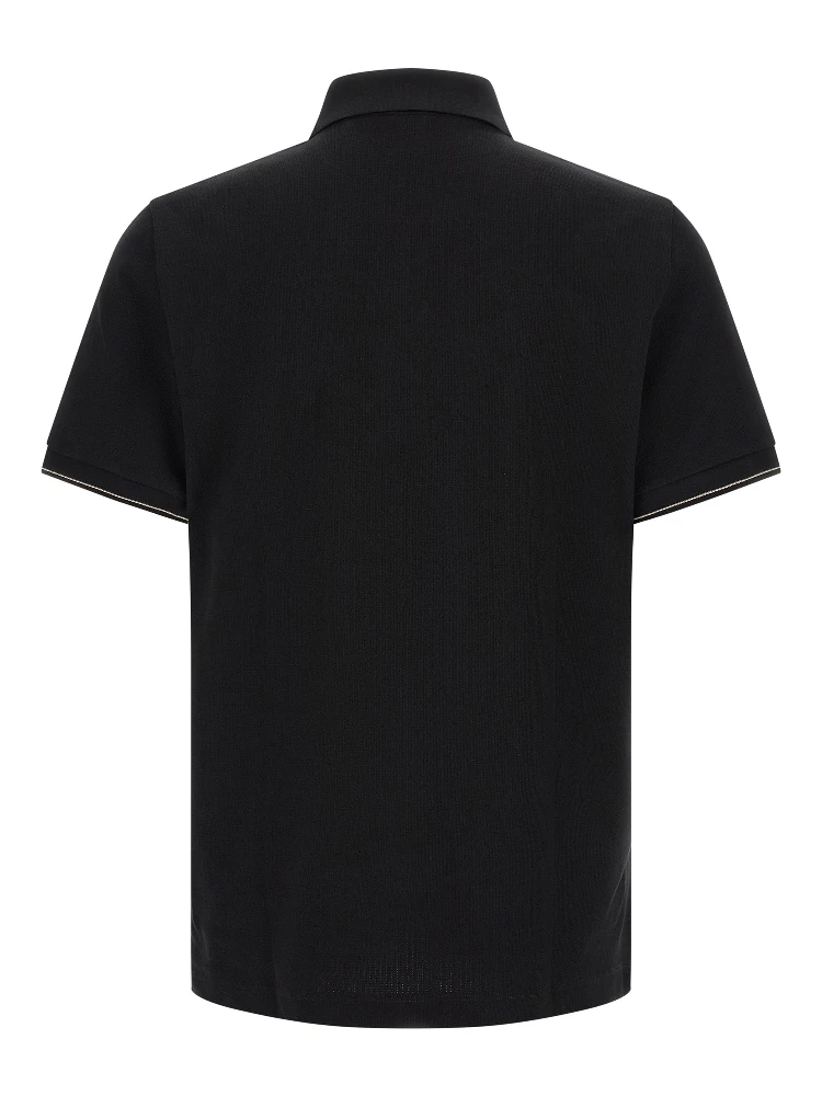 Black Cotton Polo Shirt alternative