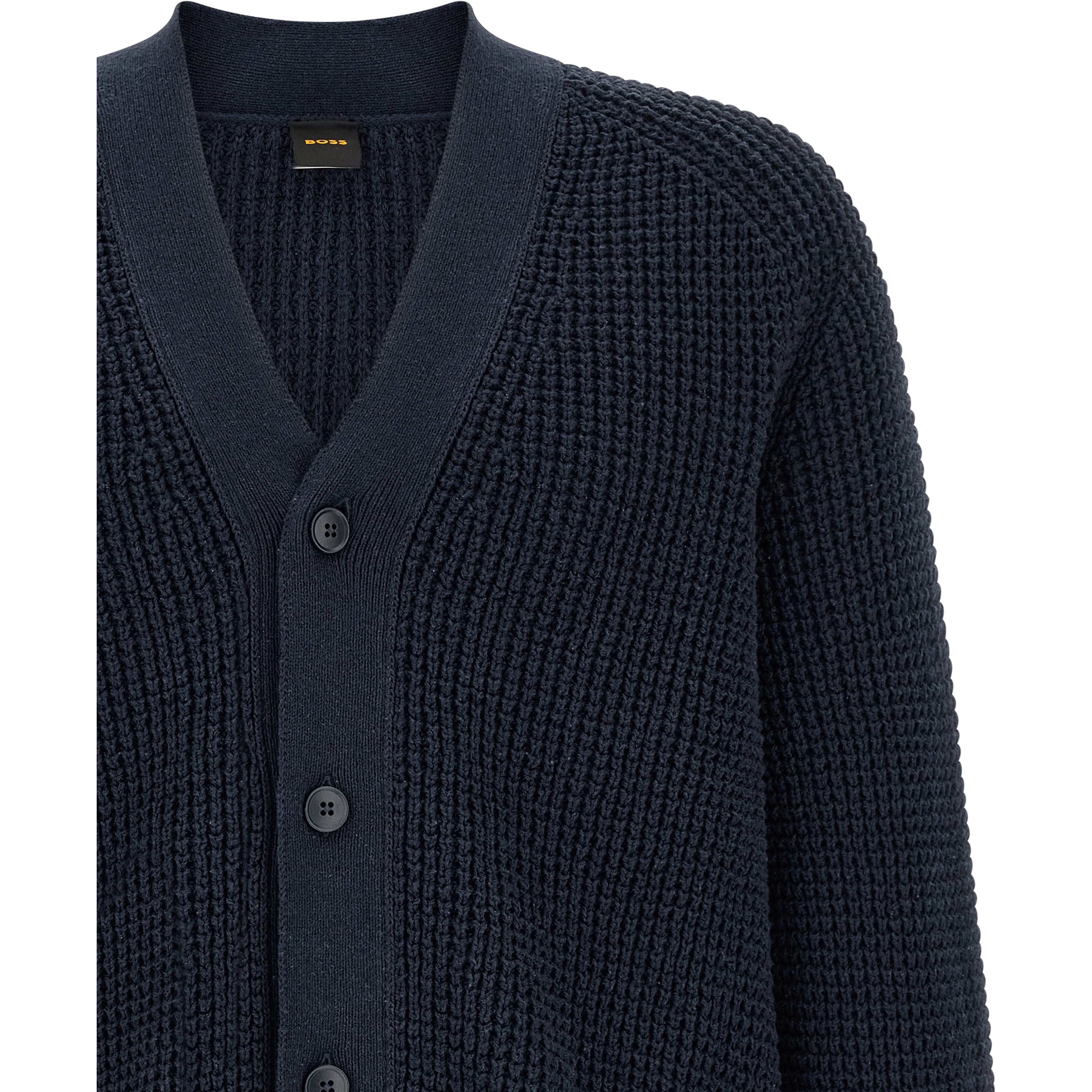 Blue Cotton Cardigan