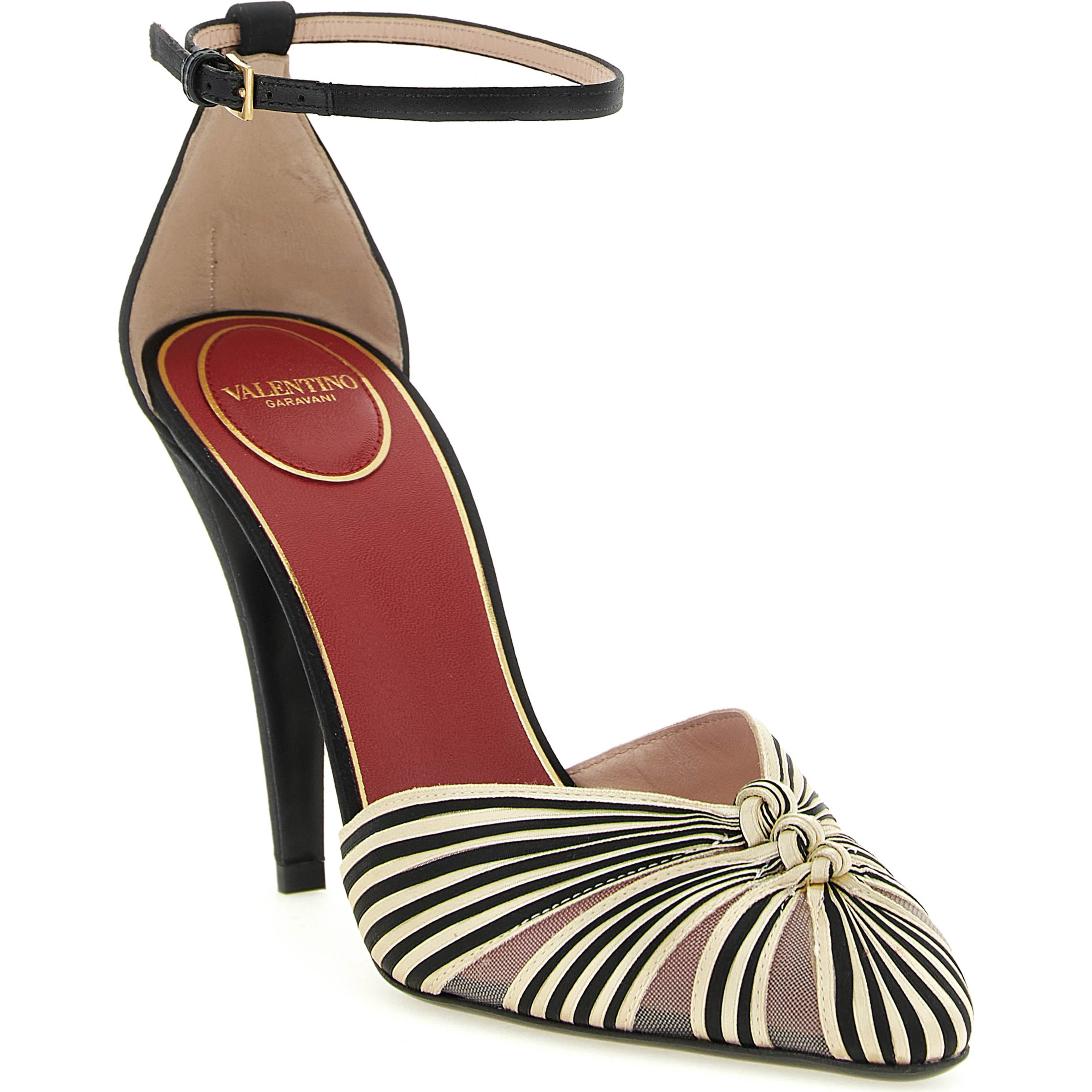 Multicolor Viscose High Heel Pumps