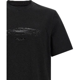 Black Cotton T-Shirt