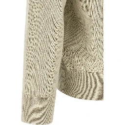 Beige Cotton Cardigan