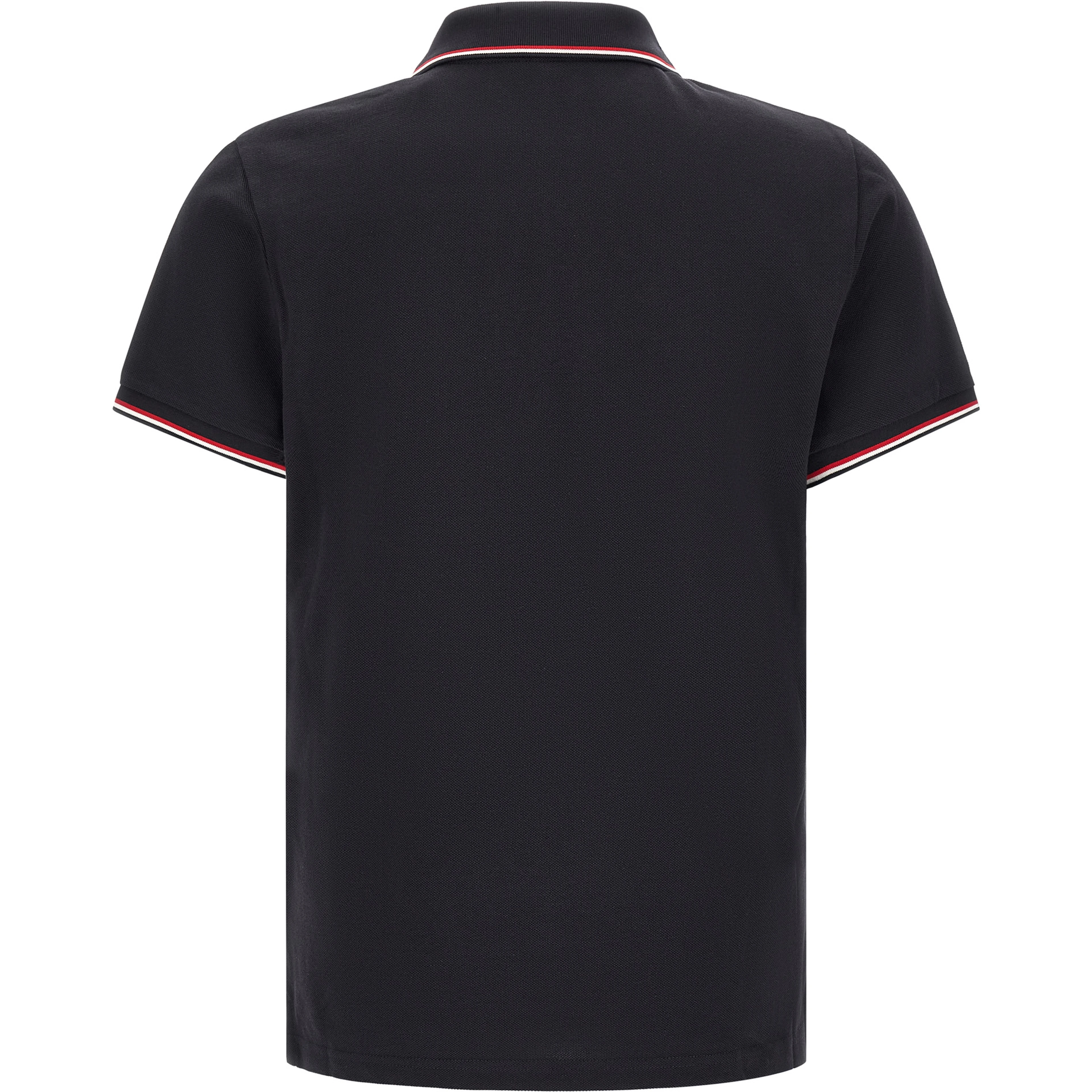 Blue Cotton Polo Shirt