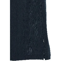 Blue Cotton Polo Shirt