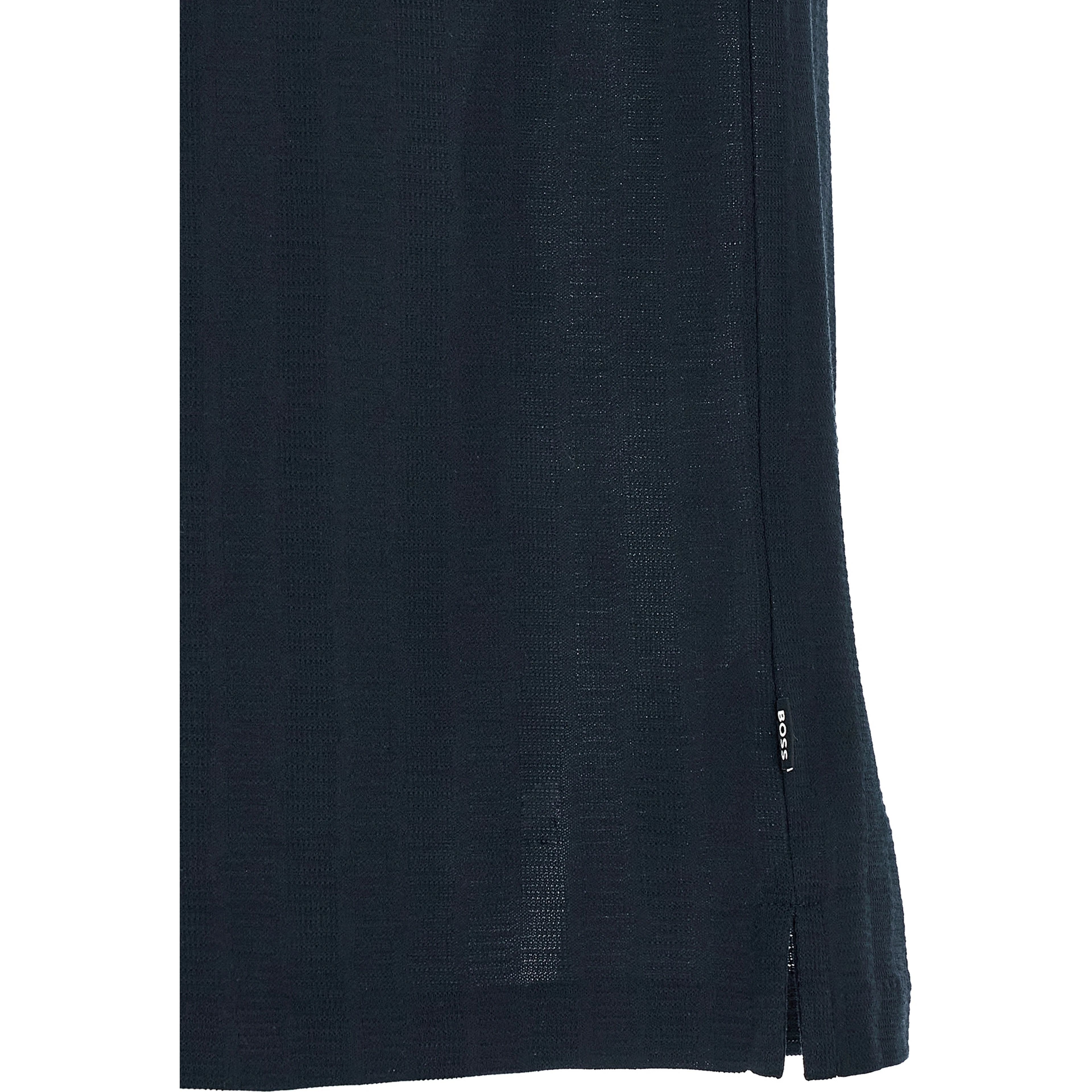 Blue Cotton Polo Shirt