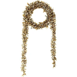 Gold Marabou Necklace