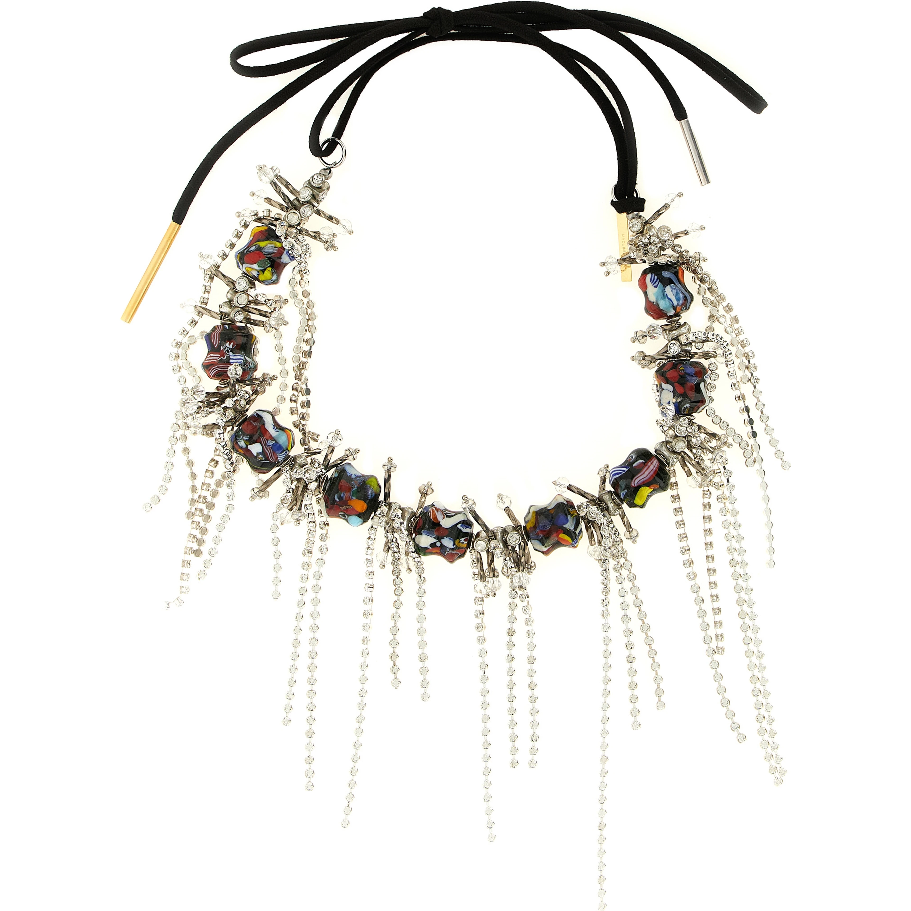 Black Glass Necklace