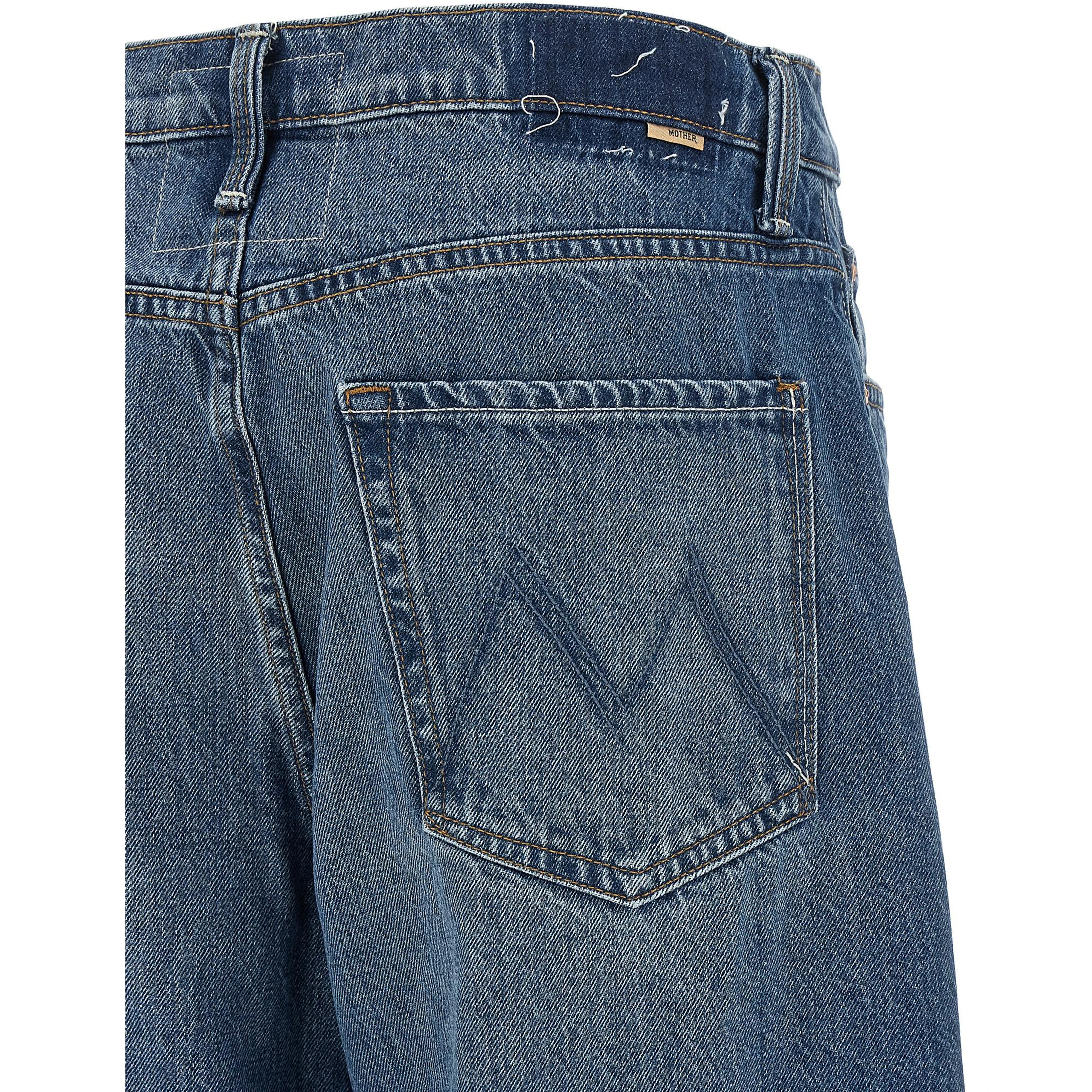 Blue Cotton Relaxed Fit Jeans