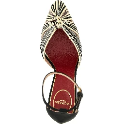 Multicolor Viscose High Heel Pumps